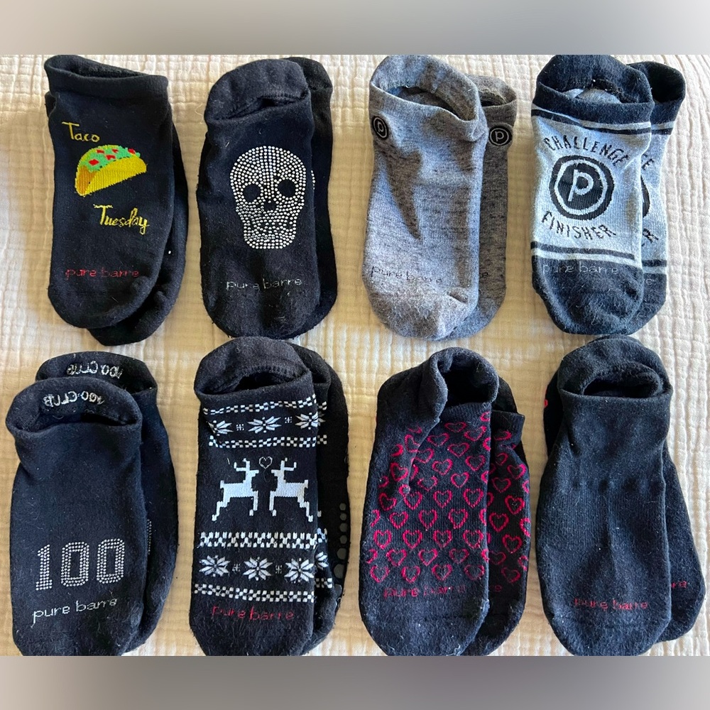 PURE BARRE sticky socks